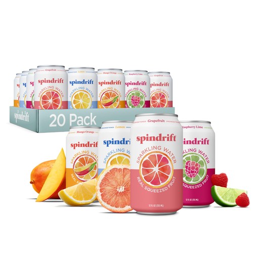 Spindrift sparkling water 4 - sparkling,