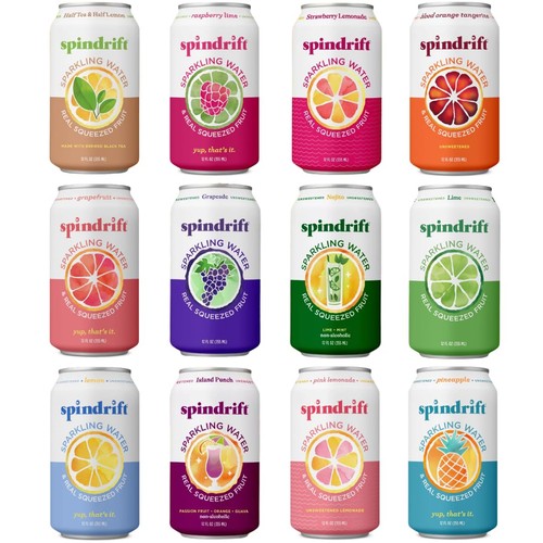 Spindrift sparkling water - sparkling,
