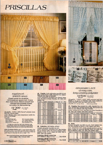 Sears priscilla curtains - priscilla's,
