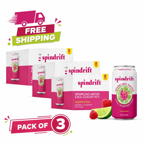 Pack spindrift raspberry - 3,