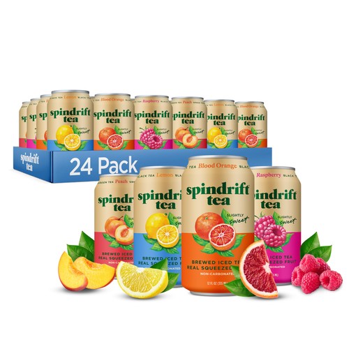 Spindrift brewed iced tea - spindrift,