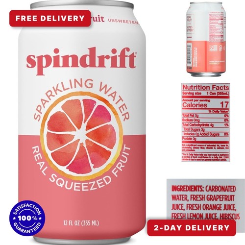 Spindrift grapefruit sparkling - spindrift,